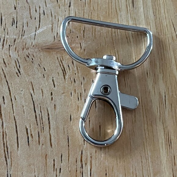 60 piece Swizel Snap Hook D Ring Metal Lobster Clasps - Picture 2 of 14